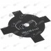 Disc motocoasa 4D - 255mm - 25.4mm - 1.4mm Rotund